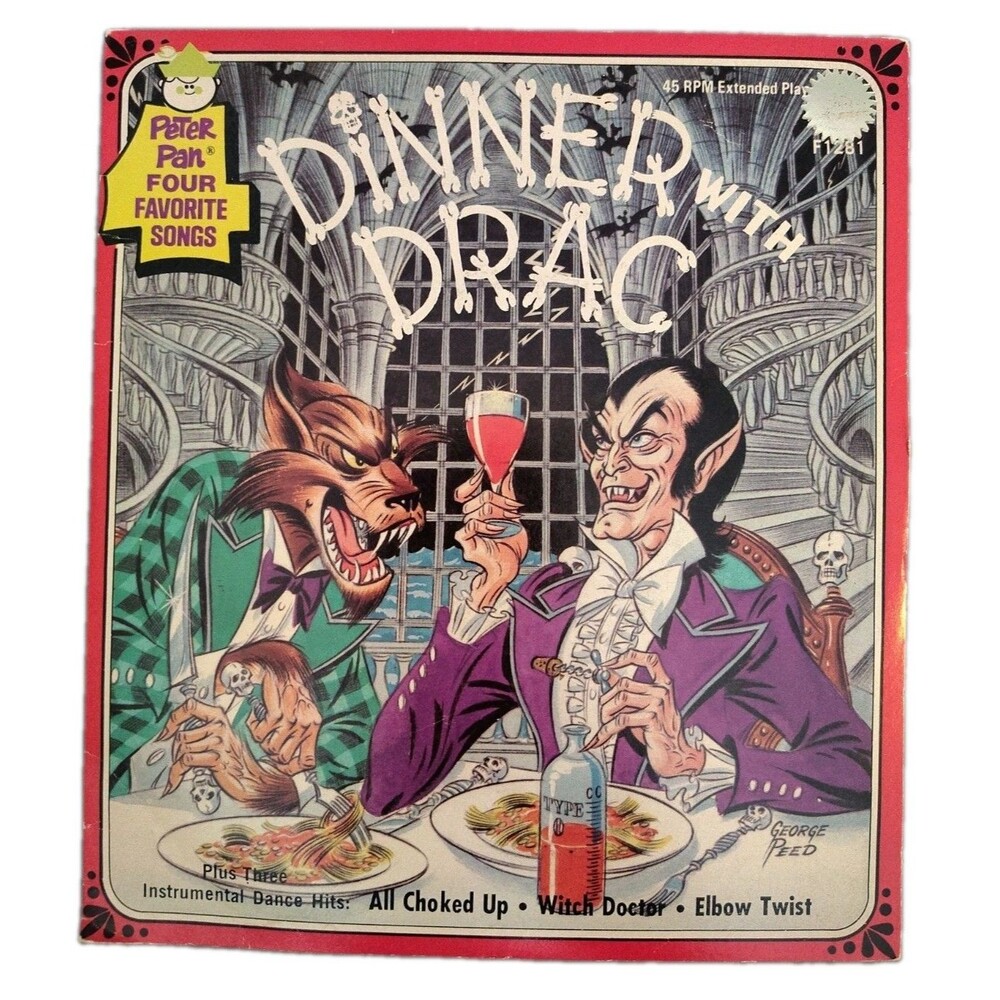 Frankie Stein And His Ghouls Vinyl 7" Record Halloween Dracula Horror